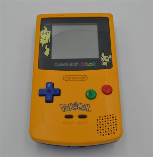 Gameboy Color - Pokemon Edition Pikachu og Pichu - Konsol - SNR CH22950750 (B Grade) (Genbrug)